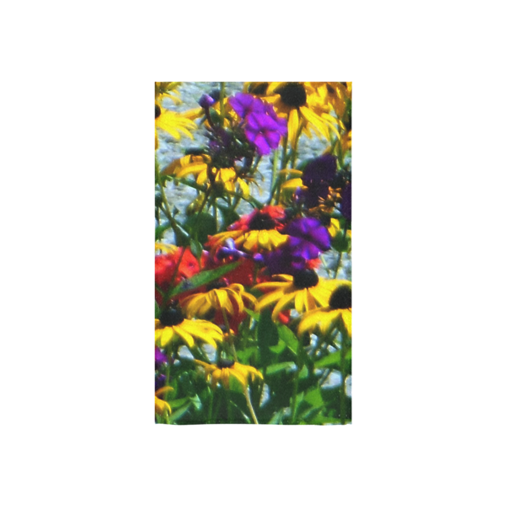 Picturesque Flowers Custom Towel 16"x28"