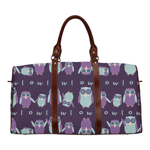 Night Owls Waterproof Travel Bag/Large (Model 1639)