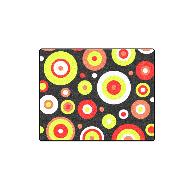 Colorful retro design Blanket 40"x50"