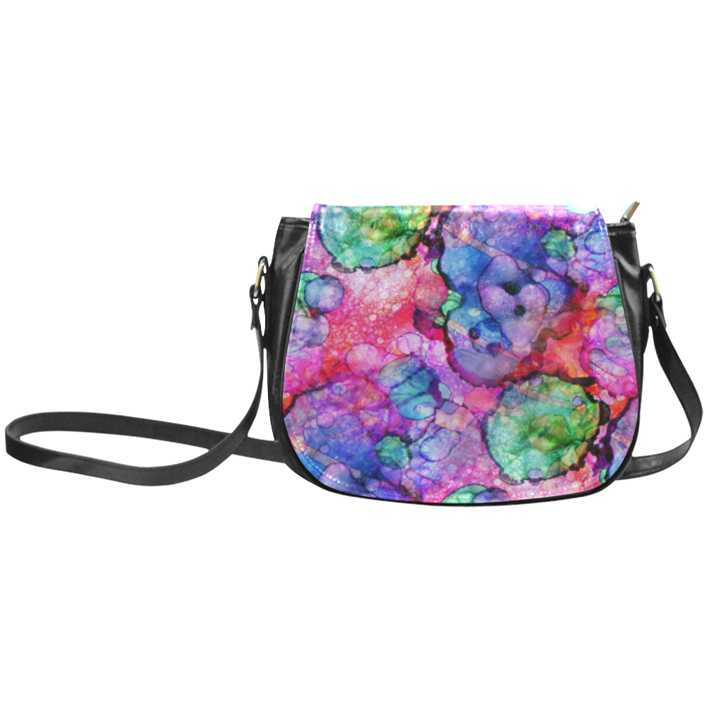 Fairy Stains Classic Saddle Bag/Small (Model 1648)