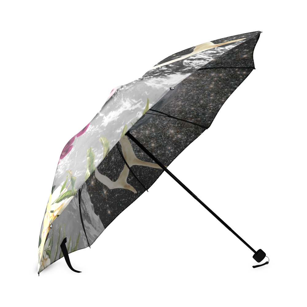 Raven Foldable Umbrella (Model U01)