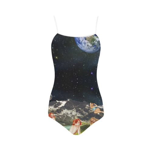 The Secret Planet Strap Swimsuit ( Model S05)