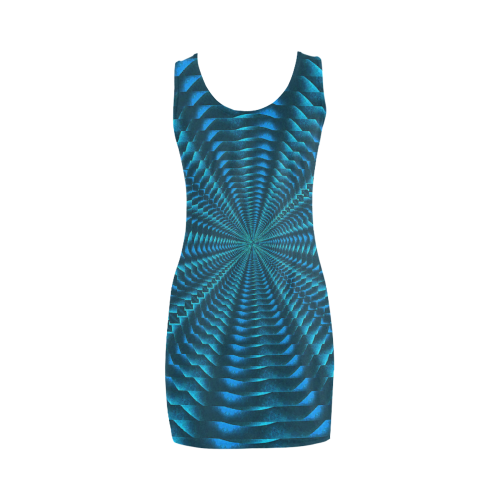 ICE BLUE Medea Vest Dress (Model D06)