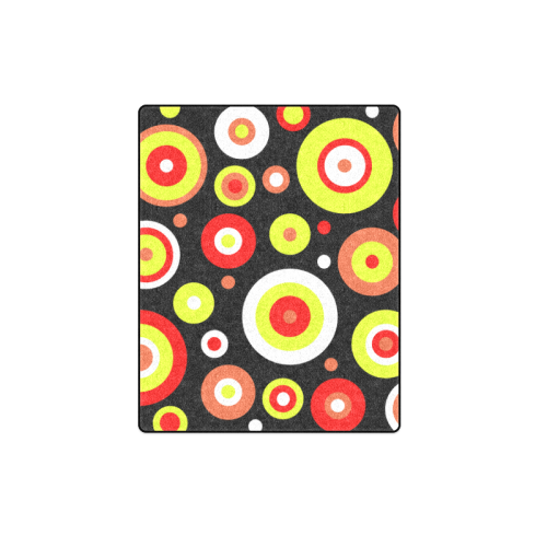 Colorful retro design Blanket 40"x50"