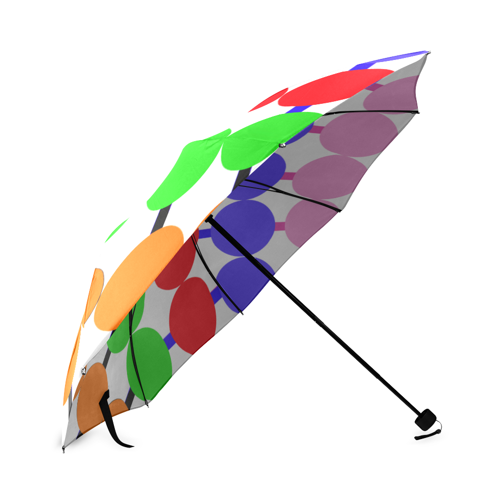 Lollipop Pattern Design Foldable Umbrella (Model U01)