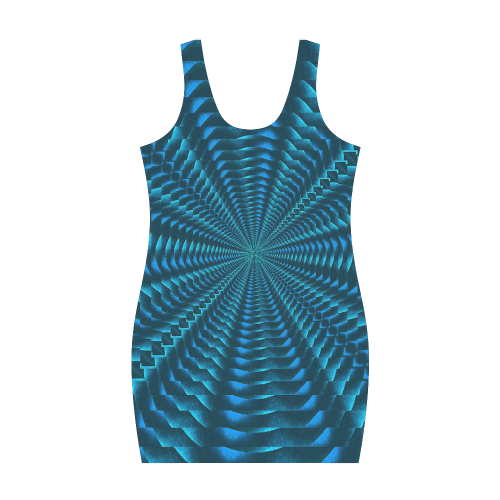 ICE BLUE Medea Vest Dress (Model D06)