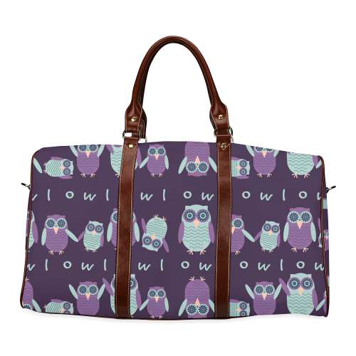 Night Owls Waterproof Travel Bag/Large (Model 1639)