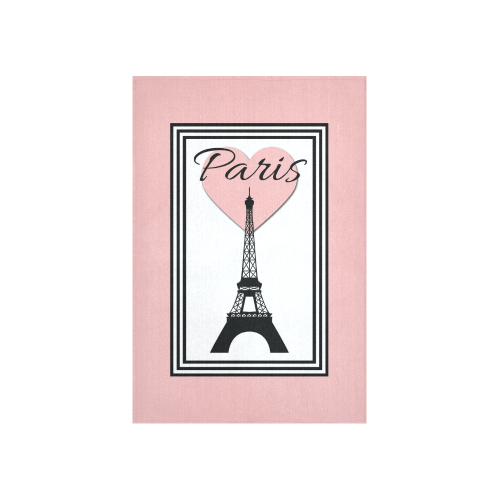 Paris Cotton Linen Wall Tapestry 40"x 60"