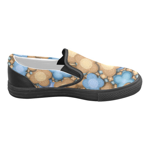 Deep Lake Winter Camp Women's Unusual Slip-on Canvas Shoes