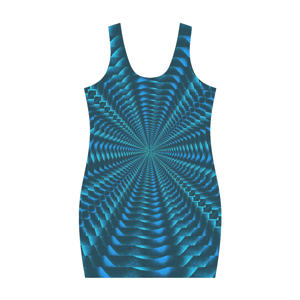 ICE BLUE Medea Vest Dress (Model D06)