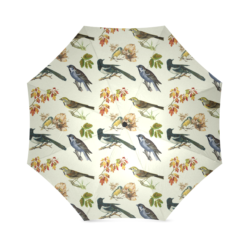 Birds Foldable Umbrella (Model U01)