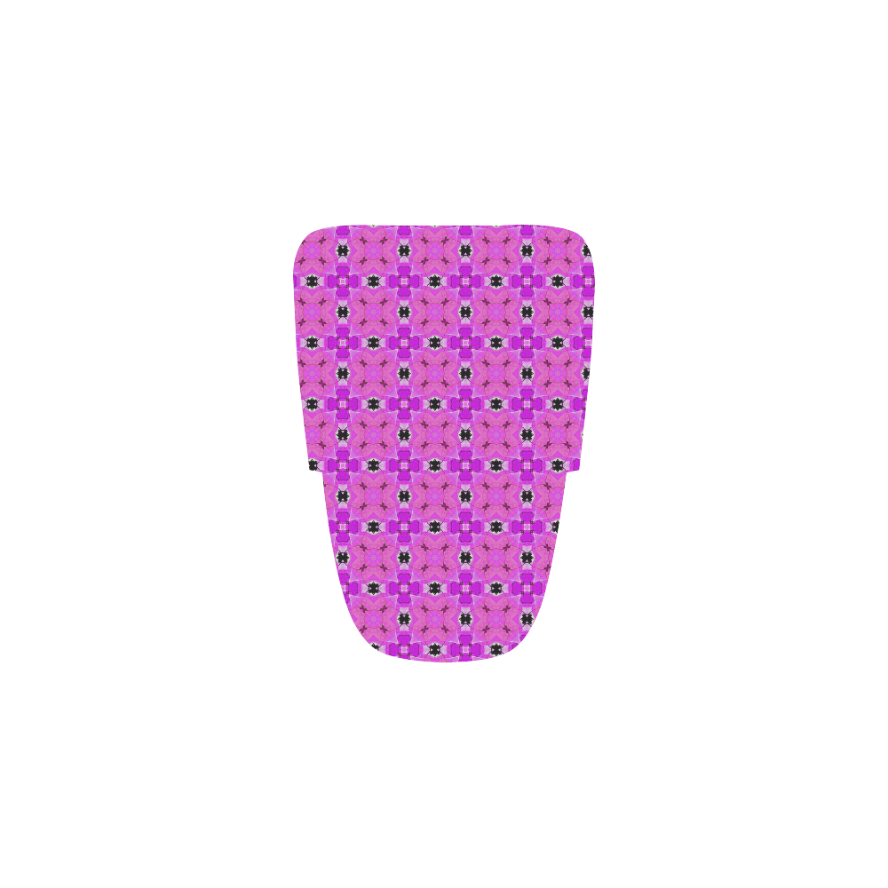 Circle Lattice of Floral Pink Violet Modern Quilt Men’s Running Shoes (Model 020)