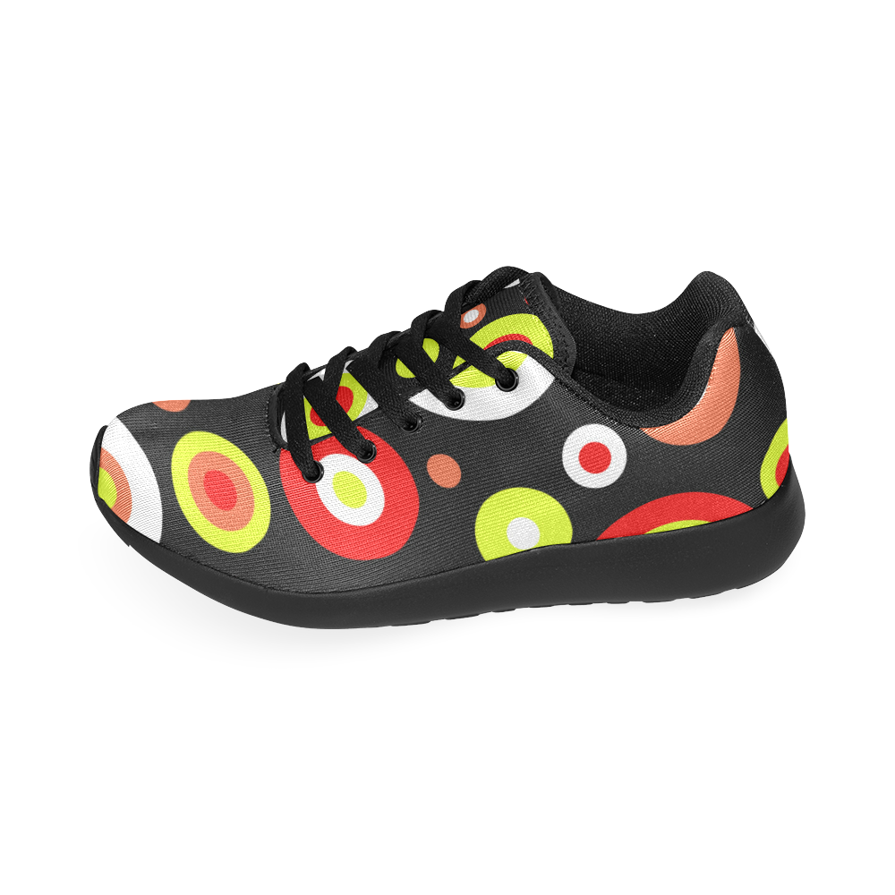 Colorful retro design Men’s Running Shoes (Model 020)