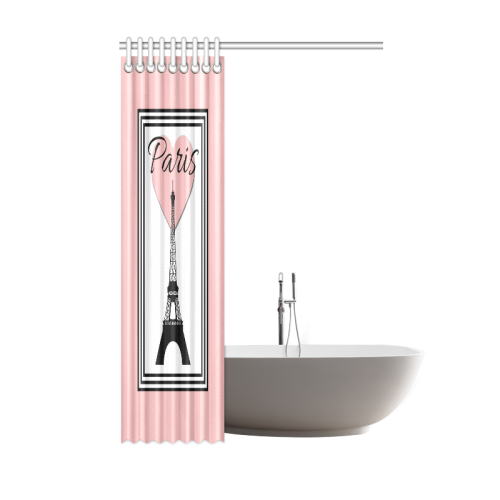 Paris Shower Curtain 48"x72"