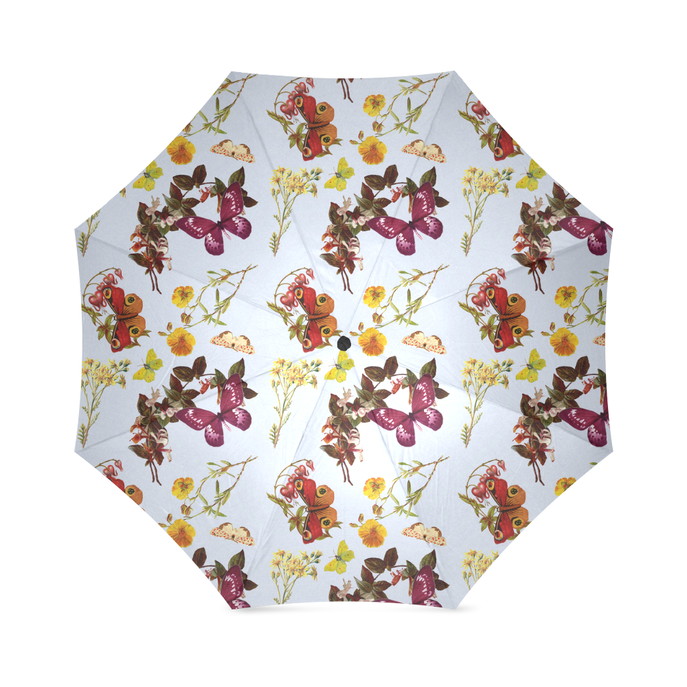 Butterflies Foldable Umbrella (Model U01)