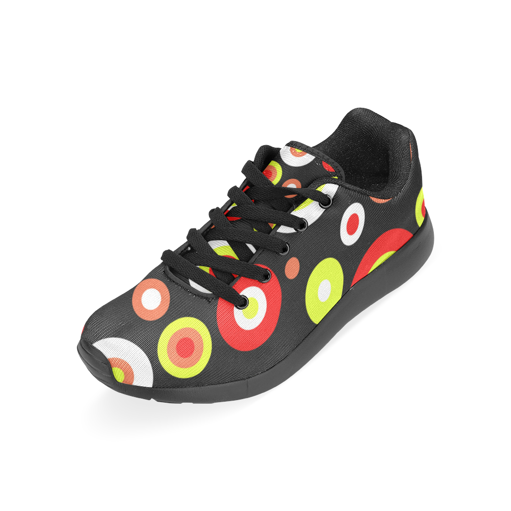 Colorful retro design Men’s Running Shoes (Model 020)
