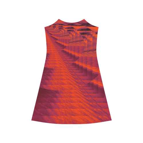 Coral Sun Alcestis Slip Dress (Model D05)