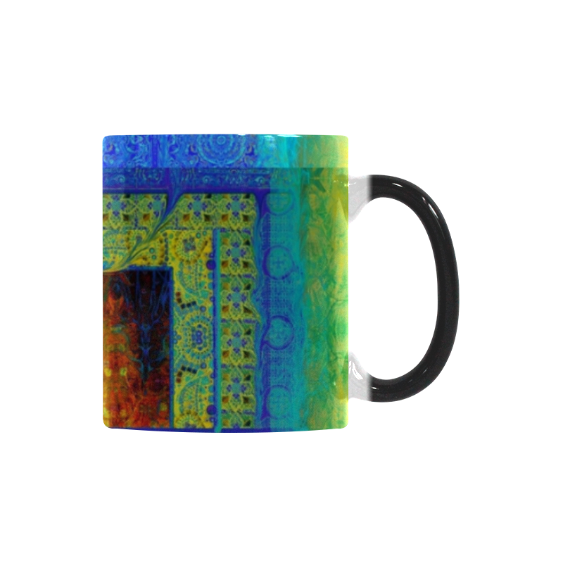 turquoise Custom Morphing Mug