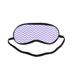 HIPSTER zigzag chevron pattern white Sleeping Mask