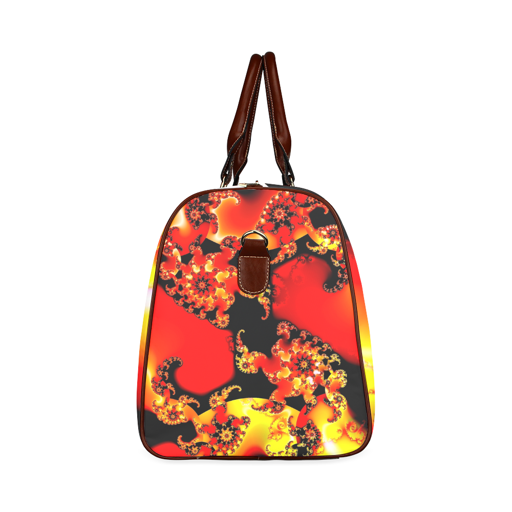 Firewall Travel Bag by Martina Webster Waterproof Travel Bag/Small (Model 1639)