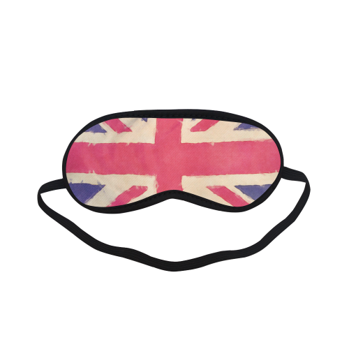 British UNION JACK flag grunge style Sleeping Mask