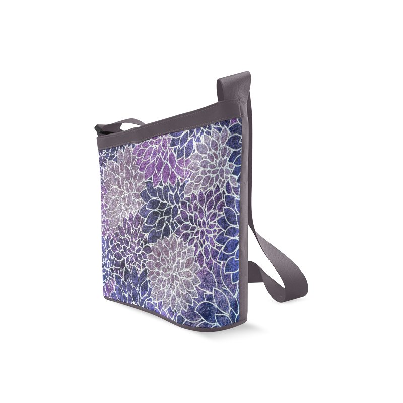 Floral Abstract 3 Crossbody Bags (Model 1613)