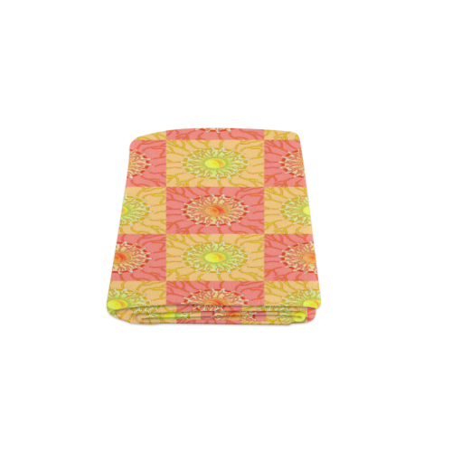 Chequered Sunshine Blanket 50"x60"
