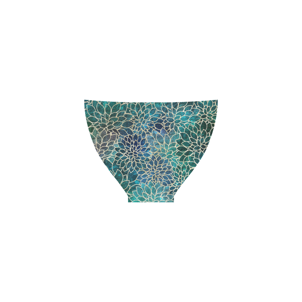 Floral Abstract 9 Custom Bikini Swimsuit