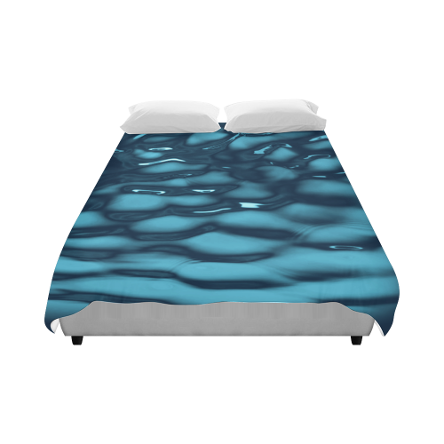 Blue Water Waves Duvet Cover 86"x70" ( All-over-print)