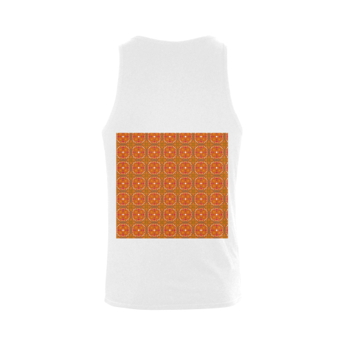 Gingerbread Houses, Cookies, Apple Cider Abstract Plus-size Men's Shoulder-Free Tank Top (Model T33)
