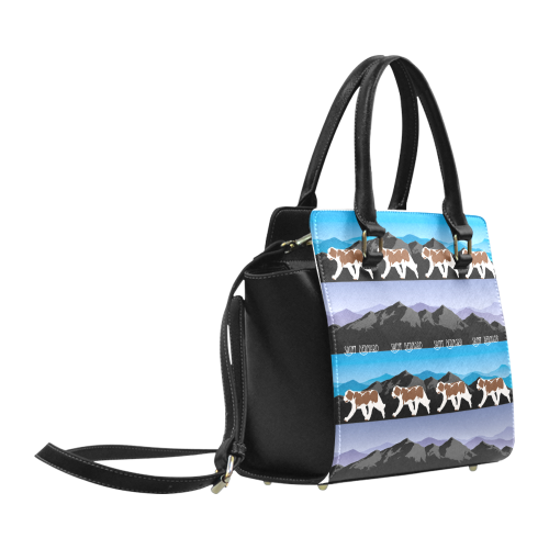 Saint Bernard Rockin The Rockies Classic Shoulder Handbag (Model 1653)