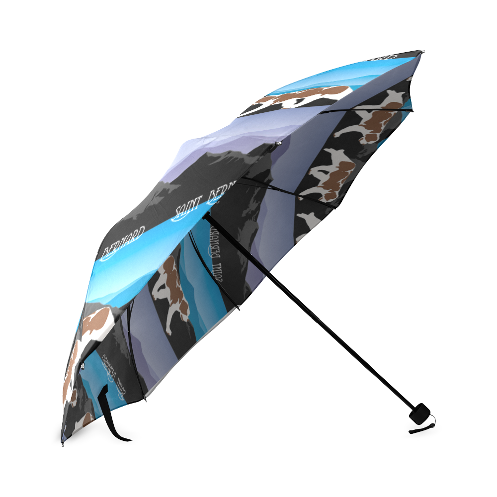Saint Bernard Rockin The Rockies Foldable Umbrella (Model U01)