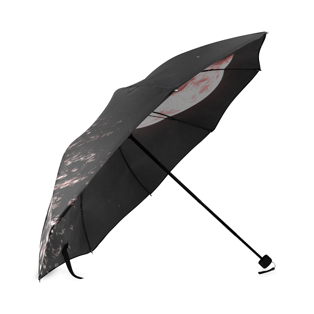 red moon water Foldable Umbrella (Model U01)