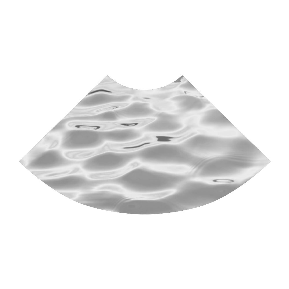 Grey Water Waves Atalanta Sundress (Model D04)