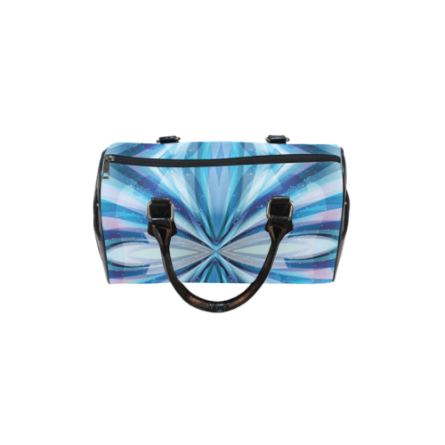 Abstract Blue Boston Handbag (Model 1621)