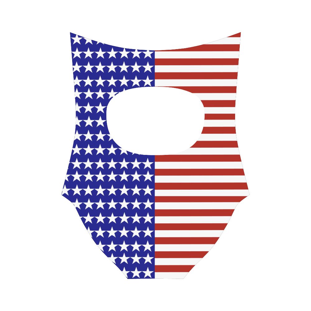 Large American Eagle Flag Bumper Sticker - 10x6 Inch Vinyl Decal, USA Patriotic Car/Truck Decal, Made In USA