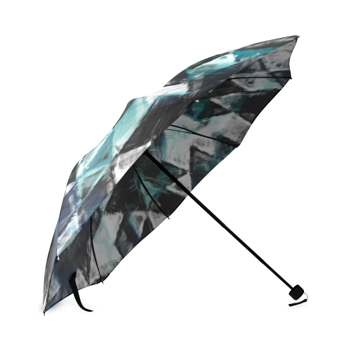 triangle impressionism Foldable Umbrella (Model U01)
