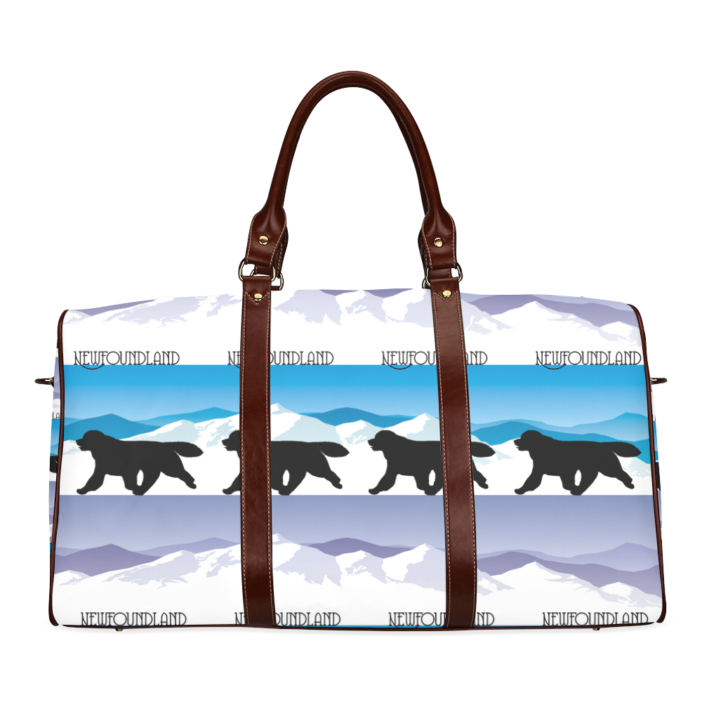 Newfoundland Rockin The Rockies Waterproof Travel Bag/Small (Model 1639)