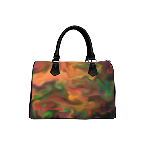 fascination fluid, warm colors Boston Handbag (Model 1621)