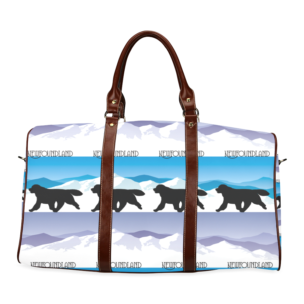 Newfoundland Rockin The Rockies Waterproof Travel Bag/Small (Model 1639)