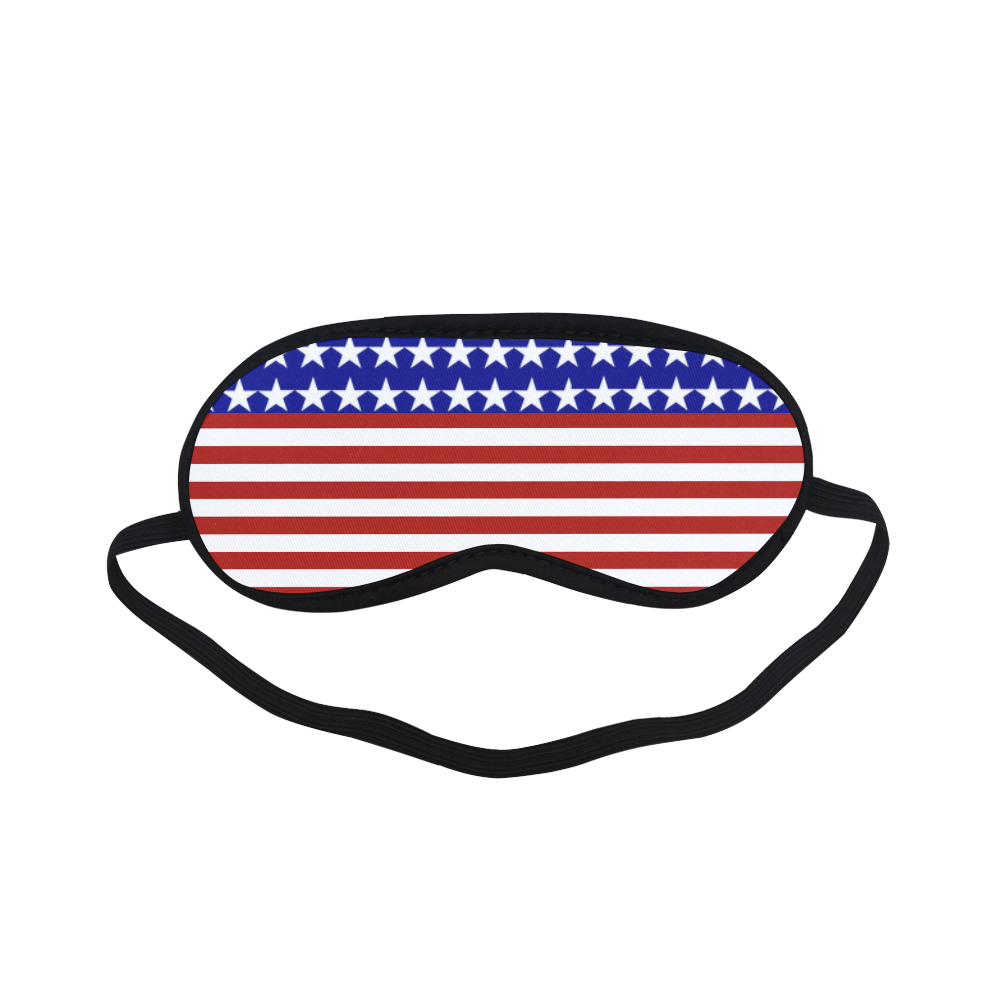 USA Patriotic Stars & Stripes Sleeping Mask