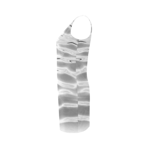 Grey Water Waves Medea Vest Dress (Model D06)
