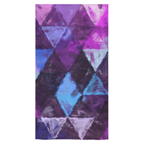 triangle impressionism Bath Towel 30"x56"