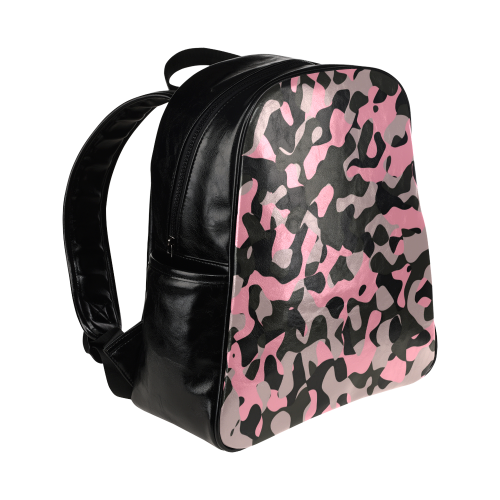 Kitty Camo Multi-Pockets Backpack (Model 1636)