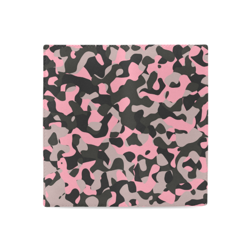 Kitty Camo Women's Leather Wallet (Model 1611)