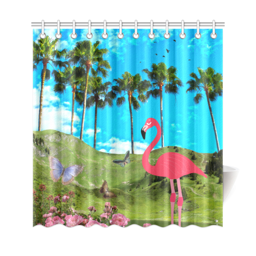 Oasis Shower Curtain 69"x72"