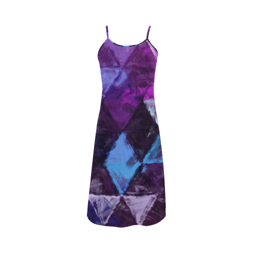 triangle impressionism Alcestis Slip Dress (Model D05)