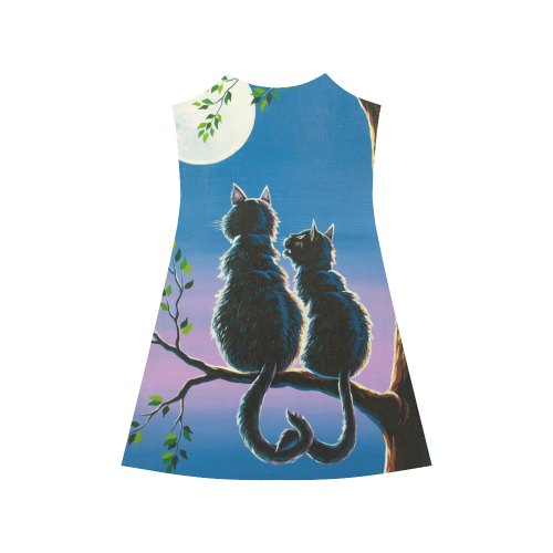 cat in love last Alcestis Slip Dress (Model D05)