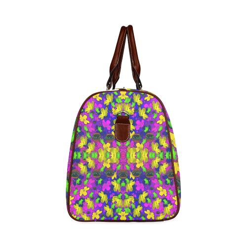 Eyes in the dark popart Waterproof Travel Bag/Large (Model 1639)