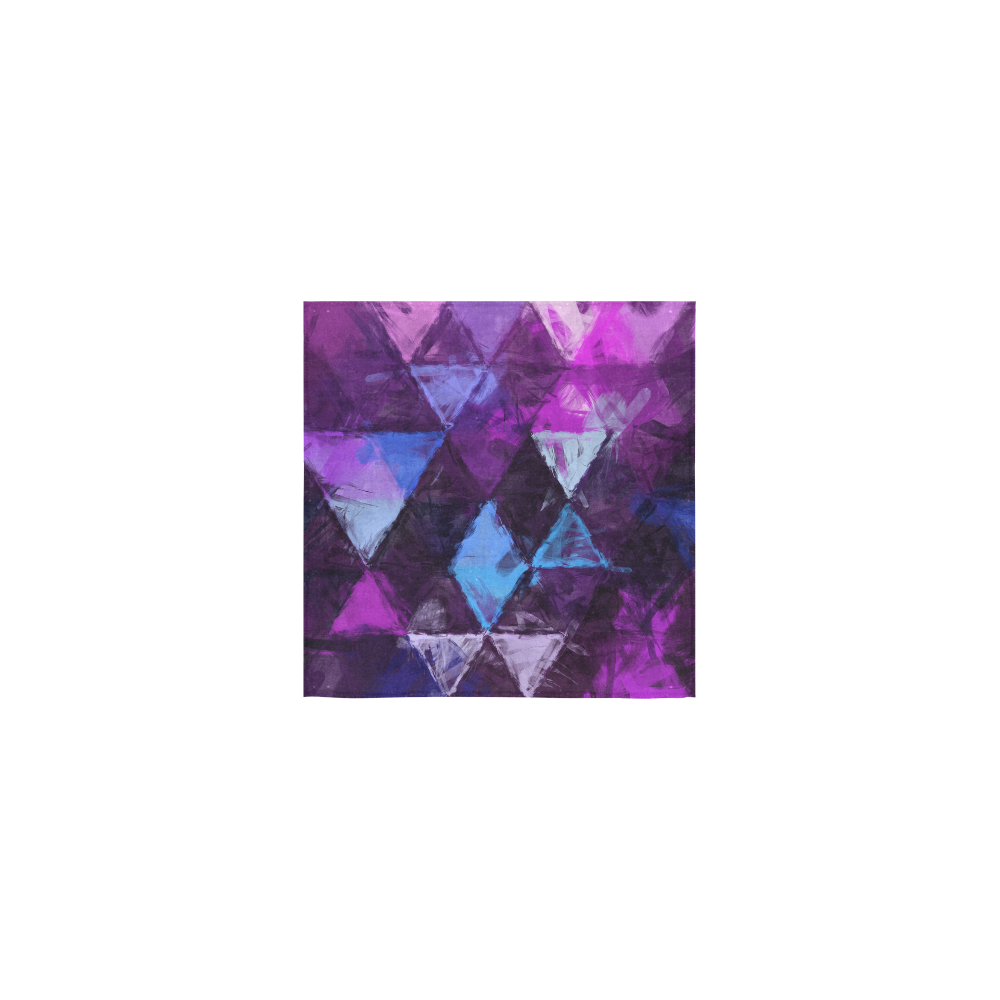 triangle impressionism Square Towel 13“x13”